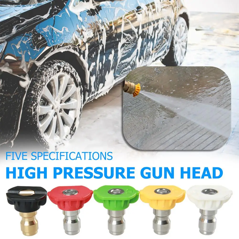 5pcs/Set 1/4" Quick Connector Car Washing Nozzles Metal Jet Lance Nozzle 250 bar High Pressure Washer Spray Nozzle
5pcs/Set 1/4" Quick Connector Car Washing Nozzles Metal Jet Lance Nozzle 250 bar High Pressure Washer Spray Nozzle