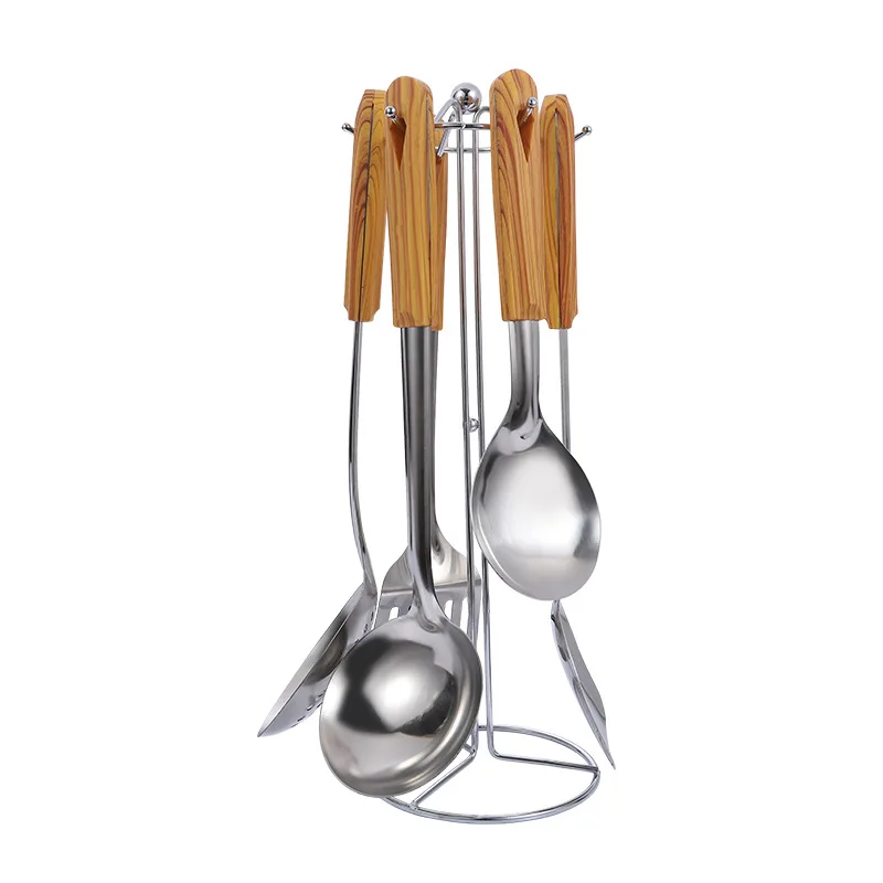 Stainless steel spatula anti-scalding spoon set household spoon cooking shovel kitchen shovel spoon colander soup spoon 
Stainless steel spatula anti-scalding spoon set household spoon cooking shovel kitchen shovel spoon colander soup spoon