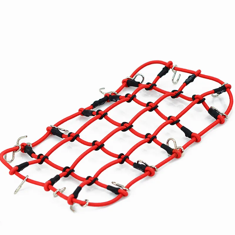1/10 Scale RC Rock Crawler Climbing Elastic Bungee Luggage Rack Net ForTraxxas TRX-4 D90 SCX10 90046 KM2 RC Car Accessories
1/10 Scale RC Rock Crawler Climbing Elastic Bungee Luggage Rack Net ForTraxxas TRX-4 D90 SCX10 90046 KM2 RC Car Accessories