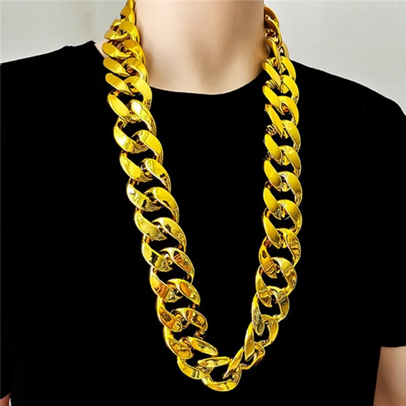 2021 New Men's Acrylic Thick Chain Large Fashion Jewelry Necklace Fashion Creative Hip Hop Punk Gothic Plastic Jewelry Necklace
2021 New Men's Acrylic Thick Chain Large Fashion Jewelry Necklace Fashion Creative Hip Hop Punk Gothic Plastic Jewelry Necklace