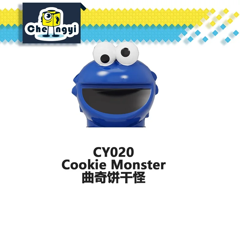 Anime Building Blocks Sesames Cartoon Street Elmo Cookie Grover Zoe Ernie Big Bird Heads Figures For Children Gift Toys CY1003
Anime Building Blocks Sesames Cartoon Street Elmo Cookie Grover Zoe Ernie Big Bird Heads Figures For Children Gift Toys CY1003