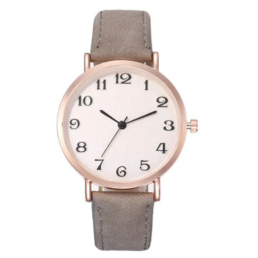 50%HOT Women Round Dial ArabicS1 Numerals Faux Leather Strap Analog Quartz Wrist Watch
50%HOT Women Round Dial ArabicS1 Numerals Faux Leather Strap Analog Quartz Wrist Watch