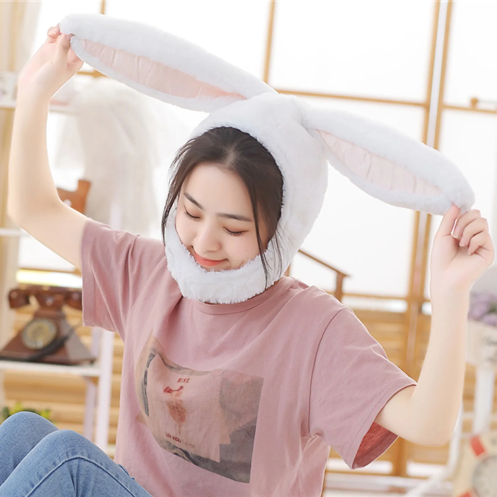 Women Men Funny Plush Bunny Ears Hood Hat Cute Rabbit Eastern Cosplay Costume Accessory Headwear Halloween Party Props 2021
Women Men Funny Plush Bunny Ears Hood Hat Cute Rabbit Eastern Cosplay Costume Accessory Headwear Halloween Party Props 2021