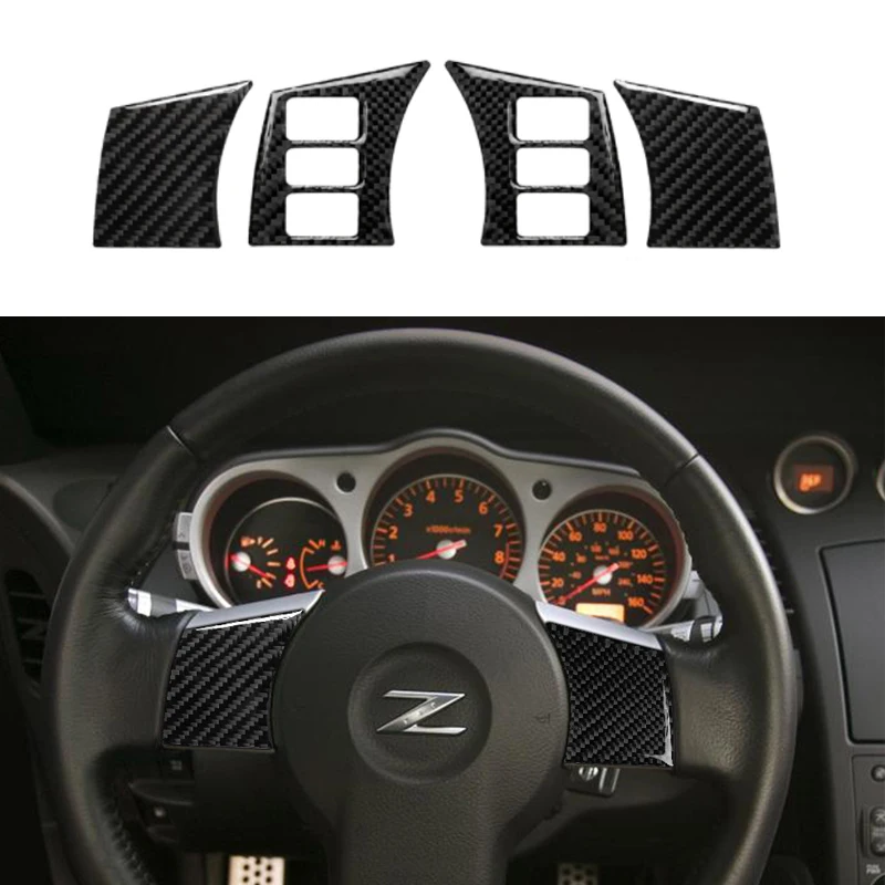 Наклейки из углеродного волокна для рулевого колеса 06-09 Nissan 350z, 10 шт., наклейки из углеродного волокна для модификации интерьера
Наклейки из углеродного волокна для рулевого колеса 06-09 Nissan 350z, 10 шт., наклейки из углеродного волокна для модификации интерьера