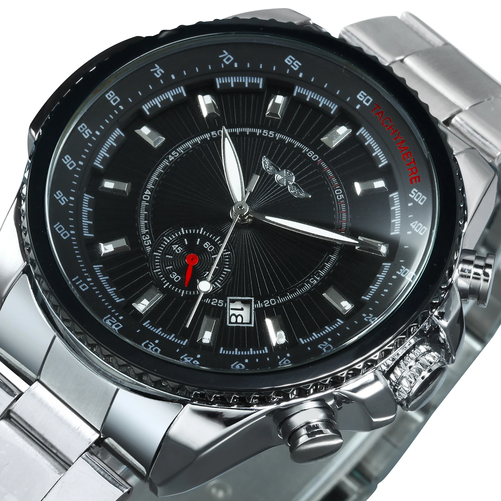 WINNER Classic Top Brand Luxury 2020 Automatic Mechanical Watch Man Stainless Steel Strap Fashion Business Wrist Watches часы
WINNER Classic Top Brand Luxury 2020 Automatic Mechanical Watch Man Stainless Steel Strap Fashion Business Wrist Watches часы