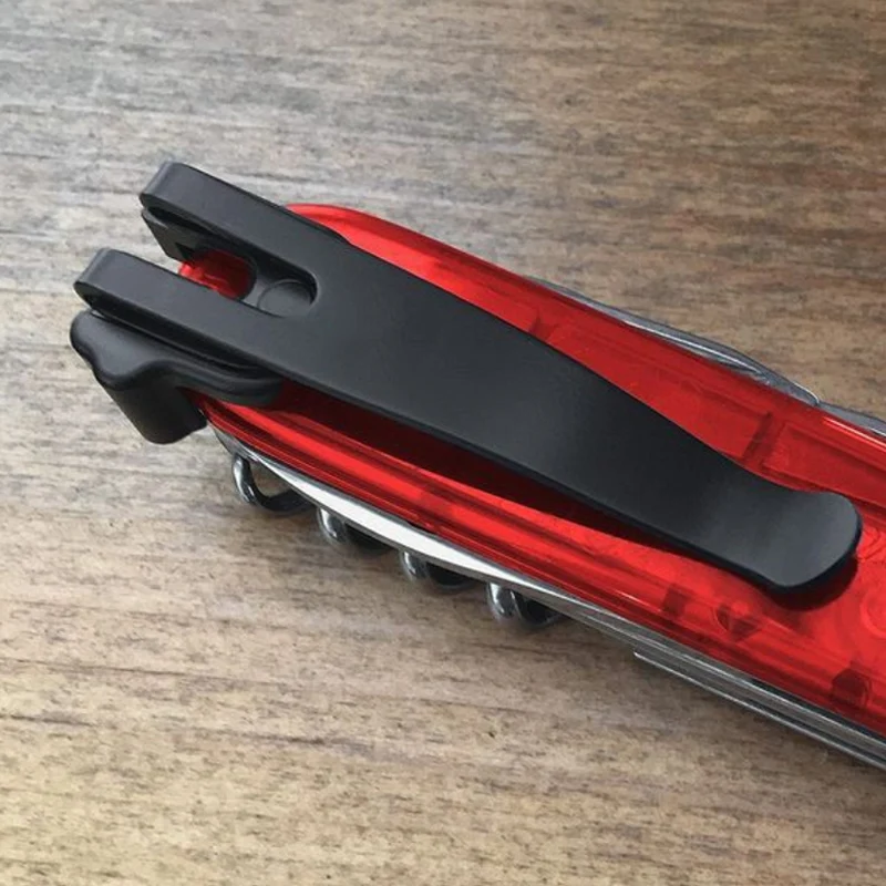 New Hot Folding Knife Back Clip Stainless Steel Deep Carry Pocket Waist Clamp Replacement For 91mm Swiss Army Repair Tool Parts
New Hot Folding Knife Back Clip Stainless Steel Deep Carry Pocket Waist Clamp Replacement For 91mm Swiss Army Repair Tool Parts