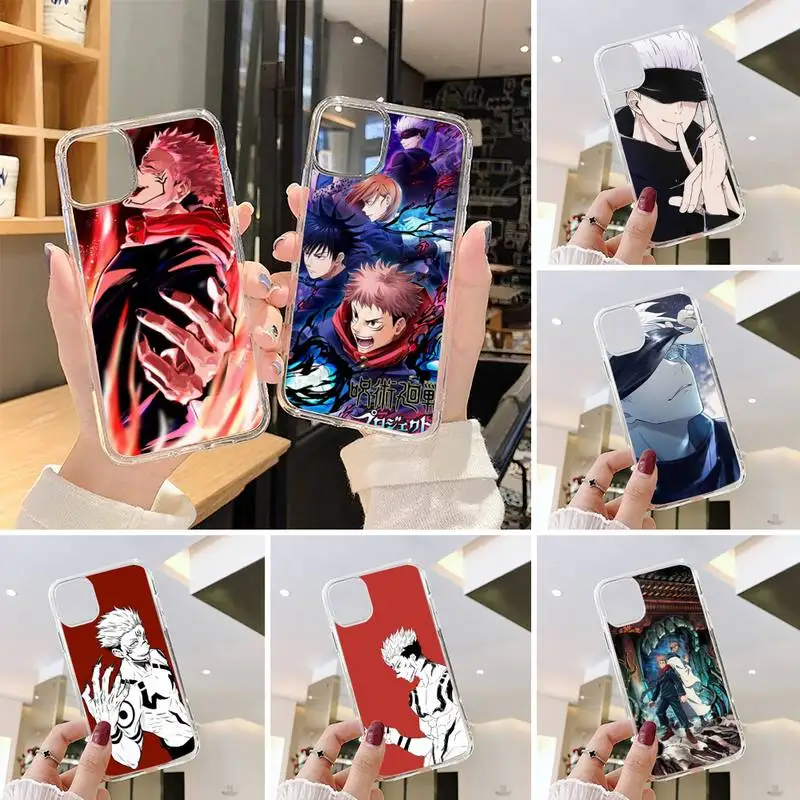 Jujutsu Kaisen Gojo Satoru Ryomen Sukuna Phone Case Transparent for iPhone 7 8 11 12 s mini pro X XS XR MAX Plus cover Clear
Jujutsu Kaisen Gojo Satoru Ryomen Sukuna Phone Case Transparent for iPhone 7 8 11 12 s mini pro X XS XR MAX Plus cover Clear