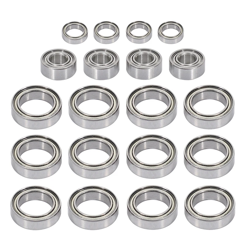 20Pcs Ball Bearing Set BE001 BE002 BE003 for JLB Racing CHEETAH 11101 21101 J3 Speed 1/10 RC Car Spare Upgrade Parts
20Pcs Ball Bearing Set BE001 BE002 BE003 for JLB Racing CHEETAH 11101 21101 J3 Speed 1/10 RC Car Spare Upgrade Parts