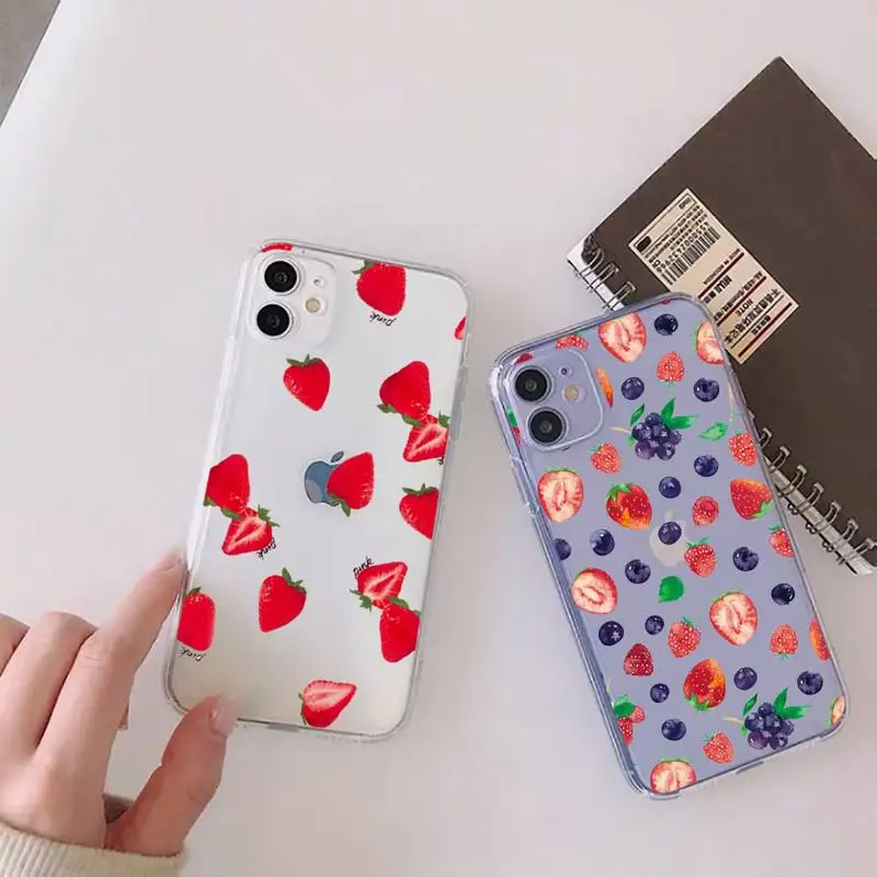 Strawberry cute Simplicity design Phone Case For iphone 13 12 11 mini x xs xr pro max 8 7 6s 6 plus Transparent soft
Strawberry cute Simplicity design Phone Case For iphone 13 12 11 mini x xs xr pro max 8 7 6s 6 plus Transparent soft