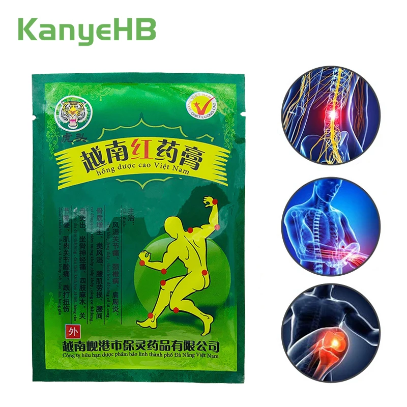 8pcs Vietnam Tiger Balm Pain Relief Patches Joint Pain Patch Pain Killer Body Back Muscle Neck Body Relaxation Pain Plaster H004
8pcs Vietnam Tiger Balm Pain Relief Patches Joint Pain Patch Pain Killer Body Back Muscle Neck Body Relaxation Pain Plaster H004