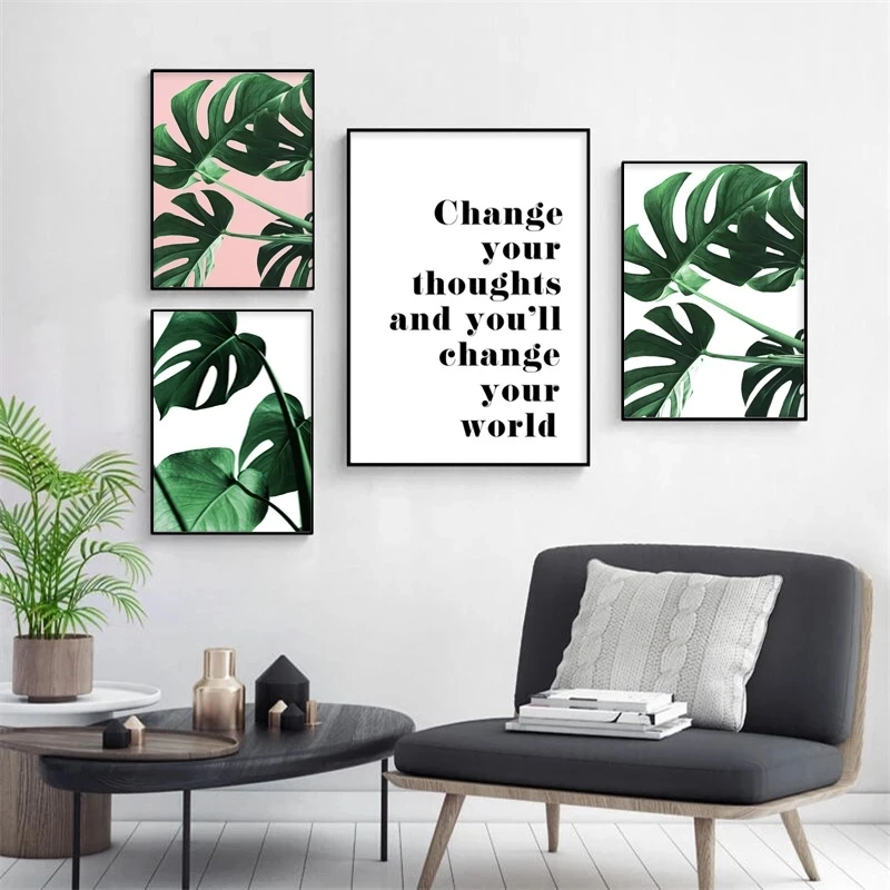Leafy Plant Poster Monstera Canvas Painting Elegant Still Life Letter Wallpaper Nordic Craft Art Print Picture Home Decor
Leafy Plant Poster Monstera Canvas Painting Elegant Still Life Letter Wallpaper Nordic Craft Art Print Picture Home Decor