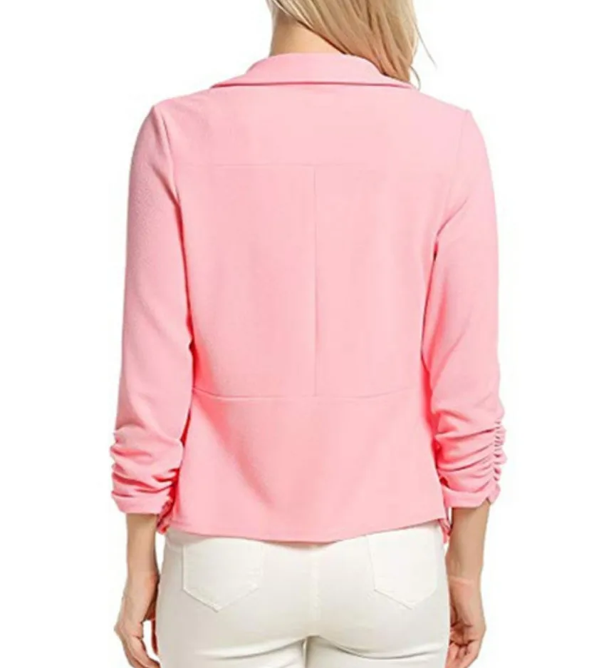 New 2021 Fashion Designer Brand Autumn Women Blazer Casual Slim Fit Long Sleeve Suit Top Blazer Outer Plus Size Jacket
New 2021 Fashion Designer Brand Autumn Women Blazer Casual Slim Fit Long Sleeve Suit Top Blazer Outer Plus Size Jacket