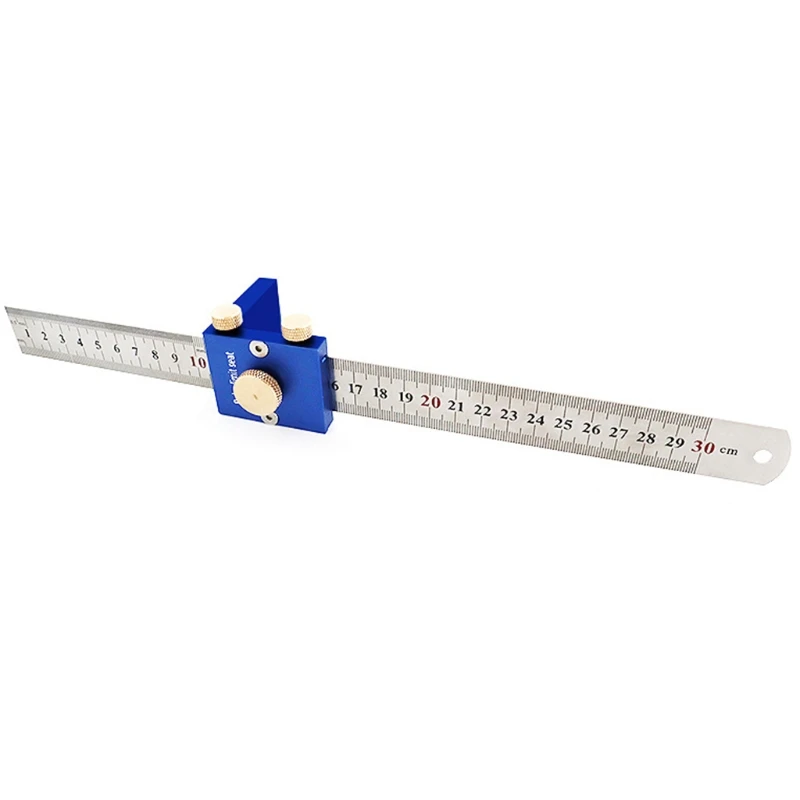 Woodworking Positioning Ruler Gear Block Woodworking Marking Locator,Universal DIY Woodworking Tools
Woodworking Positioning Ruler Gear Block Woodworking Marking Locator,Universal DIY Woodworking Tools