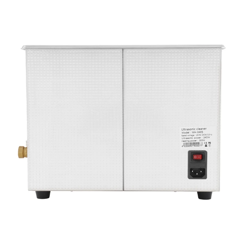 Commercial Industrial Ultrasonic Cleaner 240W 10L Cleaning For Electronic Machinery Medical Industry Chemical Ultrasound Washer
Commercial Industrial Ultrasonic Cleaner 240W 10L Cleaning For Electronic Machinery Medical Industry Chemical Ultrasound Washer
