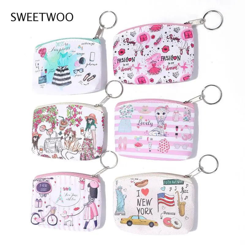 Girl Handbag Cartoon Printing Pu Coin Purse Fashion Child Boys Key Case Mini Children Kid Bag Lady Wallet Zipper Outing Clutch 
Girl Handbag Cartoon Printing Pu Coin Purse Fashion Child Boys Key Case Mini Children Kid Bag Lady Wallet Zipper Outing Clutch