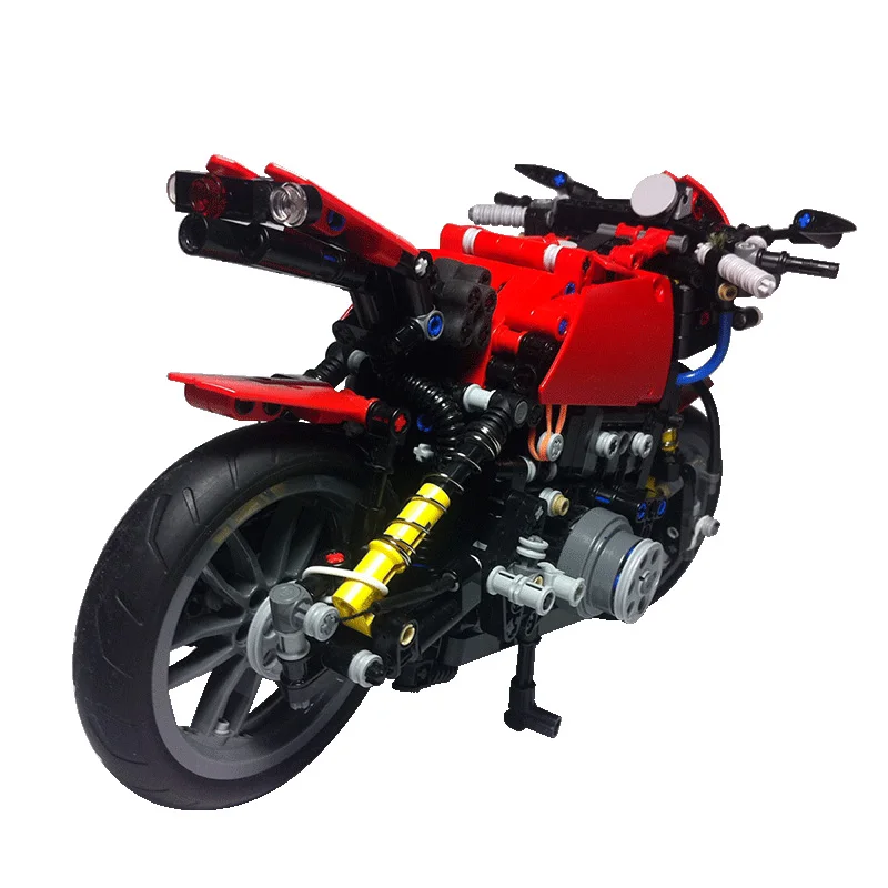 BuildMoc City Moto Motorcycle Model MOC-5295 Motorbike Bobber Cross Building Blocks Educational Bricks Toys For Kid Gift
BuildMoc City Moto Motorcycle Model MOC-5295 Motorbike Bobber Cross Building Blocks Educational Bricks Toys For Kid Gift