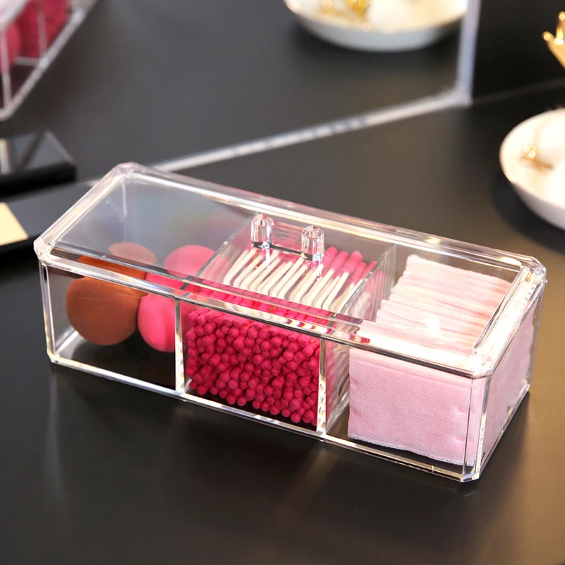 Transparent Makeup Organizer Desk Dust-Proof Cosmetic Storage Box Durable Acrylic Organizer With Cover Container For Things
Transparent Makeup Organizer Desk Dust-Proof Cosmetic Storage Box Durable Acrylic Organizer With Cover Container For Things