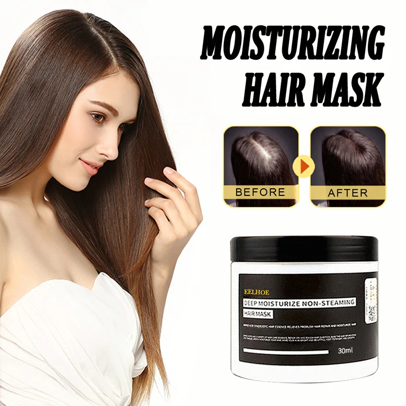 Hair Mask Repairs Damage Restore Soft Good Or All Hair Types Keratin Hair & Scalp Repair Deep Moisturizing Hair Care 60ml TSLM1
Hair Mask Repairs Damage Restore Soft Good Or All Hair Types Keratin Hair & Scalp Repair Deep Moisturizing Hair Care 60ml TSLM1