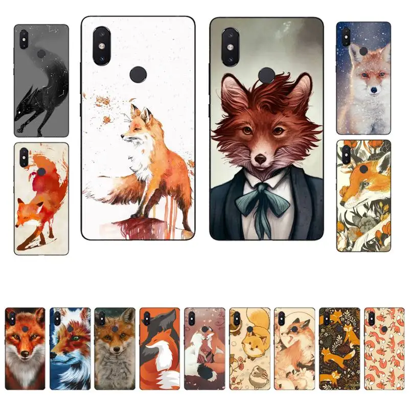 Чехол для телефона MaiYaCa Fox Anima Xiaomi mi 8 9 10 lite pro 9SE 5 6 X max 2 3 mix2s F1 | Мобильные телефоны и