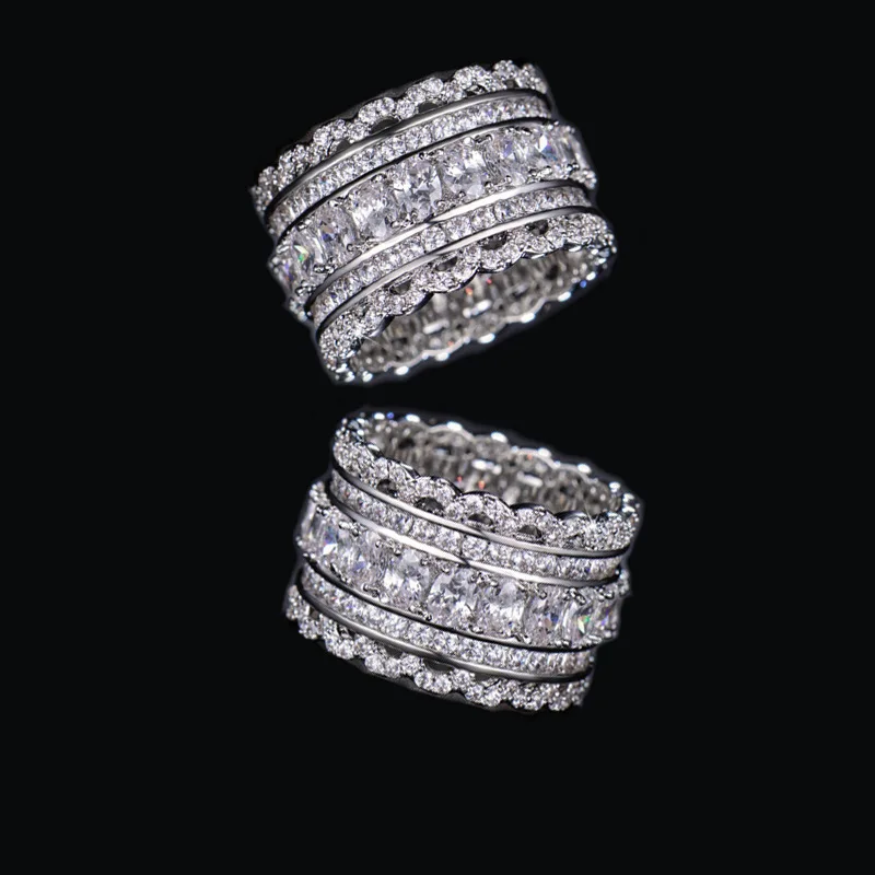 Wedding S925 Sterling Silver Diamond Earring Ring for Women Bohemia Fashion Jewelry Luxury Diamond Engagement Wedding Bands Gift
Wedding S925 Sterling Silver Diamond Earring Ring for Women Bohemia Fashion Jewelry Luxury Diamond Engagement Wedding Bands Gift