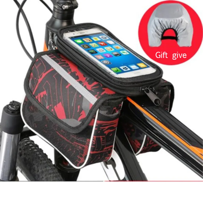 Bicycle Bag Three-in-one bicycle bag Mountain bike saddle bag front beam bag tube bag double bag mobile phone bag package
Bicycle Bag Three-in-one bicycle bag Mountain bike saddle bag front beam bag tube bag double bag mobile phone bag package