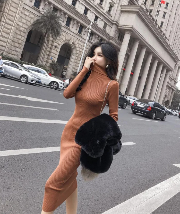 CMAZ Dress For WomenAll-Match High Collar Dress Women's Autumn Korean Style French Style Temperament Special-Interest Design Sl
CMAZ Dress For WomenAll-Match High Collar Dress Women's Autumn Korean Style French Style Temperament Special-Interest Design Sl