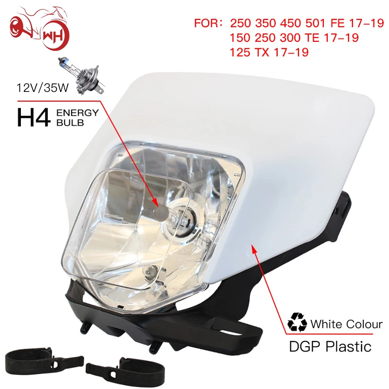 Head Lamp Light Motorcycle Headlight Headlamp For Husqvarna te 300 2018 te250 fe te tx fe350 250 350 450 501300 2017 2019
Head Lamp Light Motorcycle Headlight Headlamp For Husqvarna te 300 2018 te250 fe te tx fe350 250 350 450 501300 2017 2019
