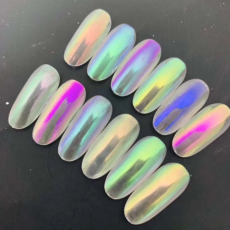 12 Color Ice Transparent Fashion Mirror Mermaid Nude Powder Nail Chrome UV Gel Pigment Magic Dust Laser Nail Art Decorations 
12 Color Ice Transparent Fashion Mirror Mermaid Nude Powder Nail Chrome UV Gel Pigment Magic Dust Laser Nail Art Decorations