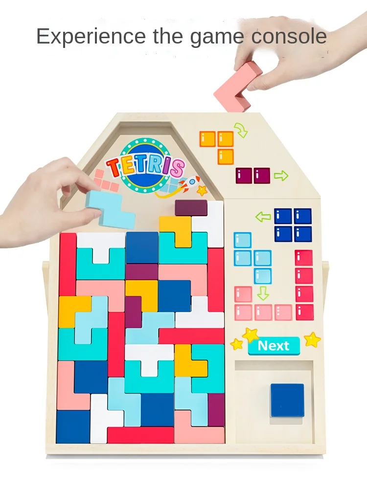 FQ Children's Puzzle 3D Tetris Building Blocks Puzzle Toys
FQ Children's Puzzle 3D Tetris Building Blocks Puzzle Toys