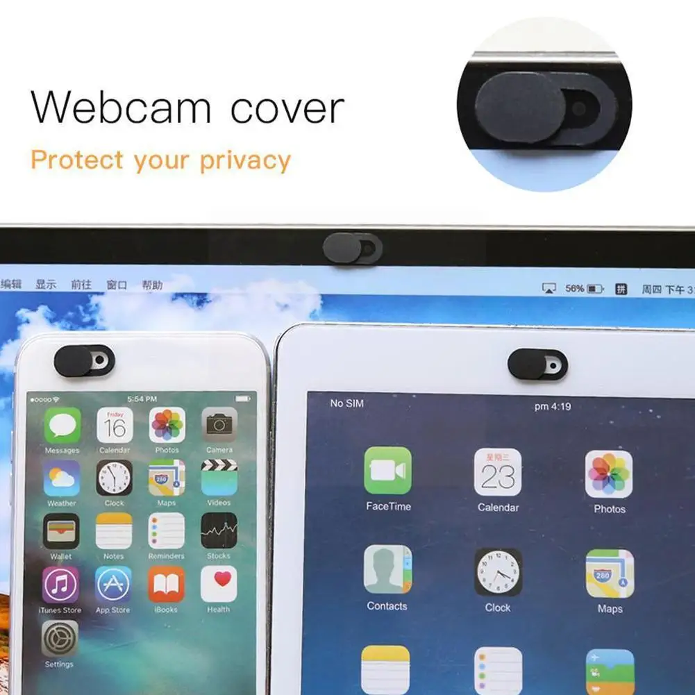 Webcam Cover Mobile Phone Slider Lenses Camera Canopy Shutter Laptop Tablet Sticker Protection Privacy For IPad Camera Priv U4C6
Webcam Cover Mobile Phone Slider Lenses Camera Canopy Shutter Laptop Tablet Sticker Protection Privacy For IPad Camera Priv U4C6
