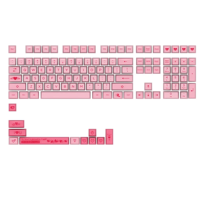 117 keys/set Akko SA profile Cupid keycap for MX switch mechanical keyboard PBT keycaps
117 keys/set Akko SA profile Cupid keycap for MX switch mechanical keyboard PBT keycaps