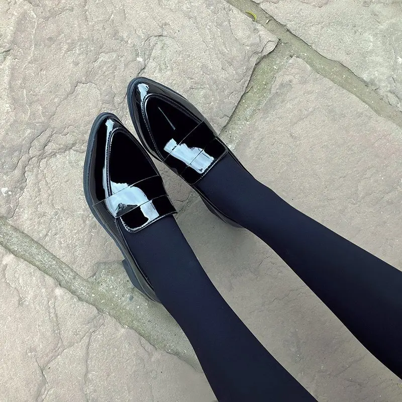Women Casual Pumps Office Work Shoes Woman Oxford Shoes Black Loafers Pointed Toe Boat Shoes Pointed Toe Zapatos Mujer
Women Casual Pumps Office Work Shoes Woman Oxford Shoes Black Loafers Pointed Toe Boat Shoes Pointed Toe Zapatos Mujer