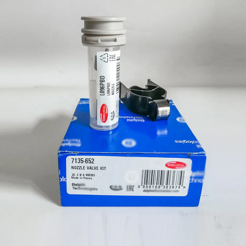 original kit 7135-652 Common rail injector kits7135-652 for R00301Z L096PBD valve 28538389 
original kit 7135-652 Common rail injector kits7135-652 for R00301Z L096PBD valve 28538389