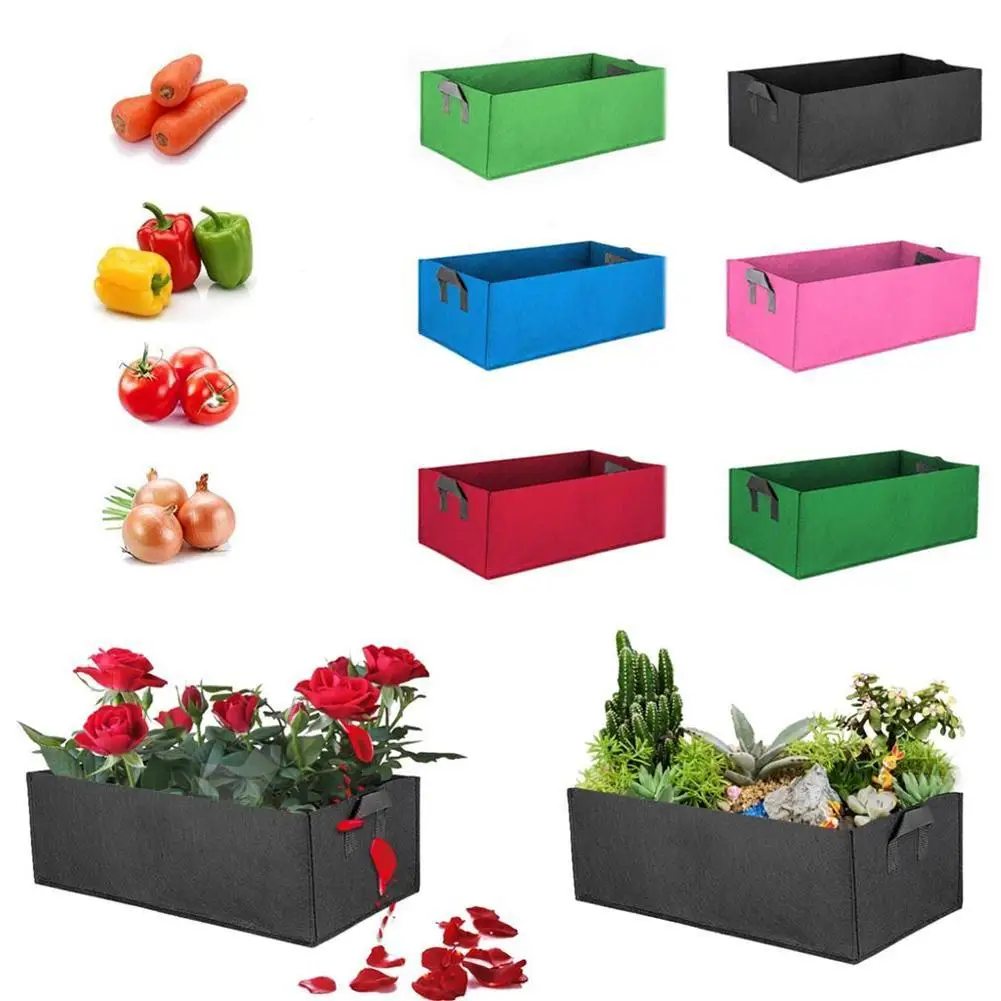 Non-woven Fabrics Vegetable Plant Grow Bag Breathable Potato Planter Planting Nursery Pot Pouch Container with Double Handles
Non-woven Fabrics Vegetable Plant Grow Bag Breathable Potato Planter Planting Nursery Pot Pouch Container with Double Handles