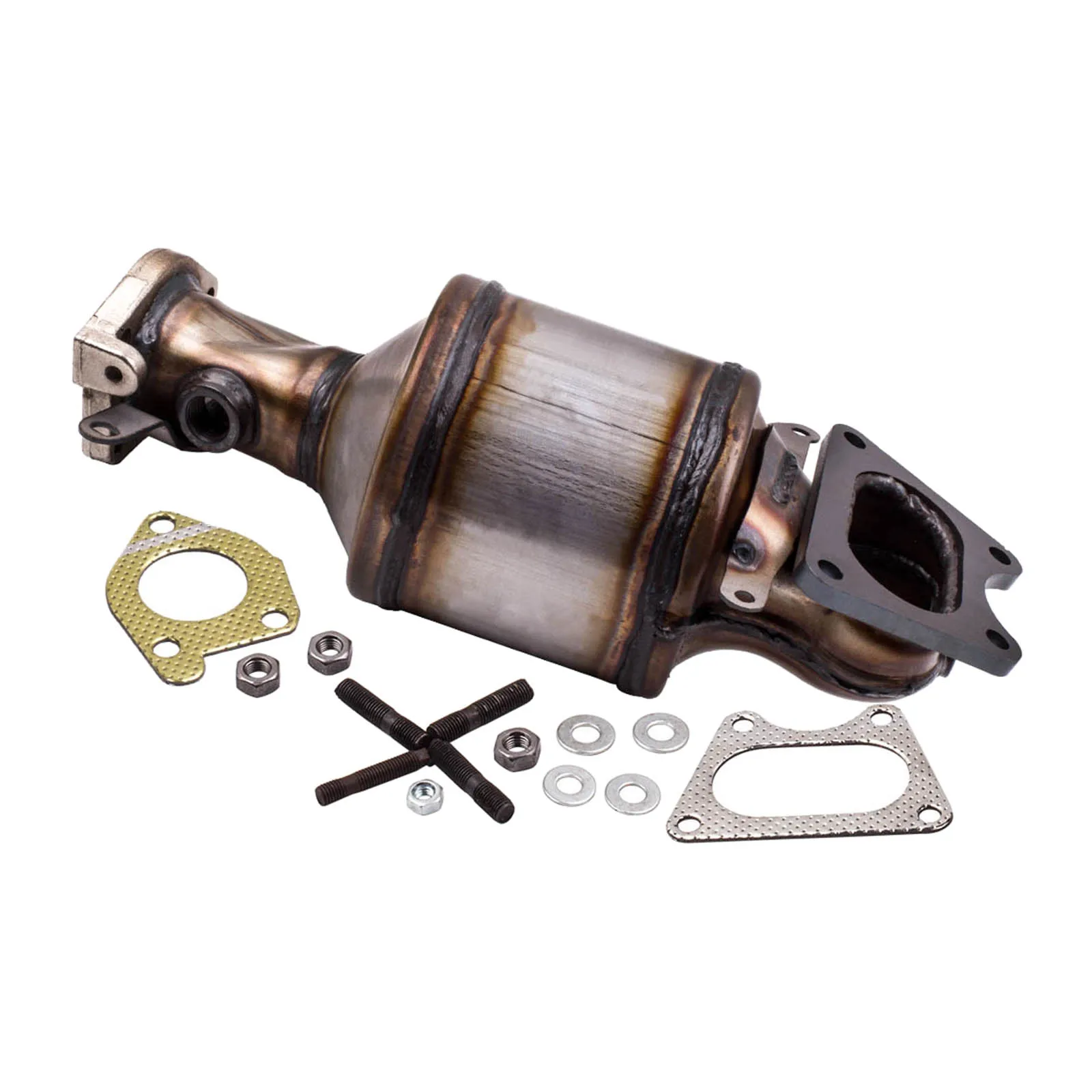 Коллекторный каталитический конвертер для Honda 3.5L Pilot 3.5L Acura TL 
Коллекторный каталитический конвертер для Honda 3.5L Pilot 3.5L Acura TL