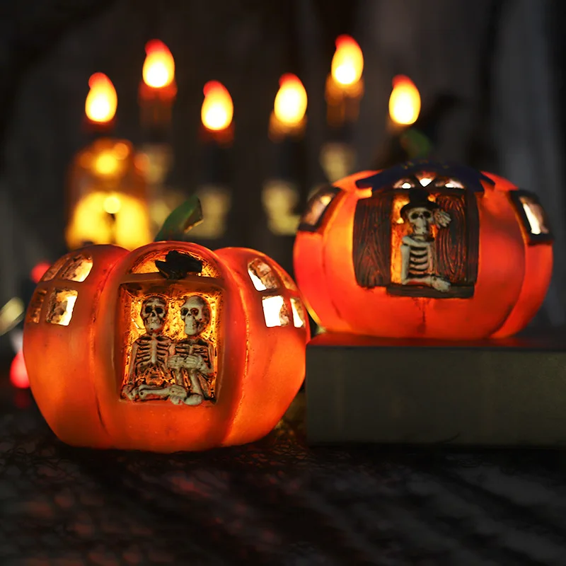 Newest Halloween Pumpkin Skull Decoration Light Table Pumpkin Light Bar Halloween Party Decor For Home Holiday Decor 2021
Newest Halloween Pumpkin Skull Decoration Light Table Pumpkin Light Bar Halloween Party Decor For Home Holiday Decor 2021