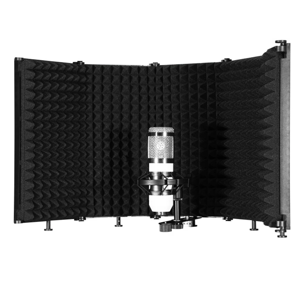Absorbing Microphone Wind Screen Shield Folding Recording Microphone Isolation Windshield Cover Sound Windscreen Board
Absorbing Microphone Wind Screen Shield Folding Recording Microphone Isolation Windshield Cover Sound Windscreen Board