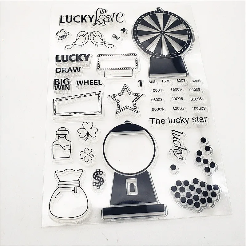 11x16cm Amusement Clear Stamps Transparent Seal Silicone Seal TPR Christmas Wedding Roller Stamps DIY Scrapbook Album Card
11x16cm Amusement Clear Stamps Transparent Seal Silicone Seal TPR Christmas Wedding Roller Stamps DIY Scrapbook Album Card