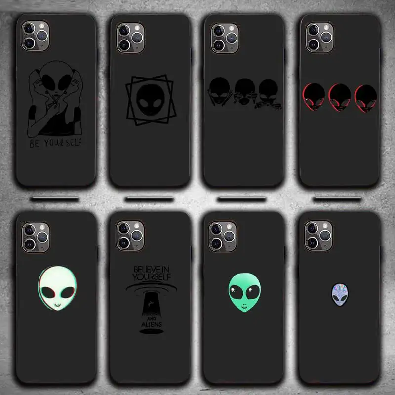 black Alien Avatar ET Simplicity art Phone Case for iPhone 7 8 11 12 Pro X XS XR Samsung A S 10 20 30 51 Plus pro Max
black Alien Avatar ET Simplicity art Phone Case for iPhone 7 8 11 12 Pro X XS XR Samsung A S 10 20 30 51 Plus pro Max