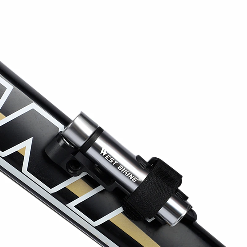 WEST BIKING Portable Mini Bicycle Pump Aluminum Alloy Cycling Hand Air Pump AV/FV Ball Tire Inflator MTB Mountain Bike Pump
WEST BIKING Portable Mini Bicycle Pump Aluminum Alloy Cycling Hand Air Pump AV/FV Ball Tire Inflator MTB Mountain Bike Pump