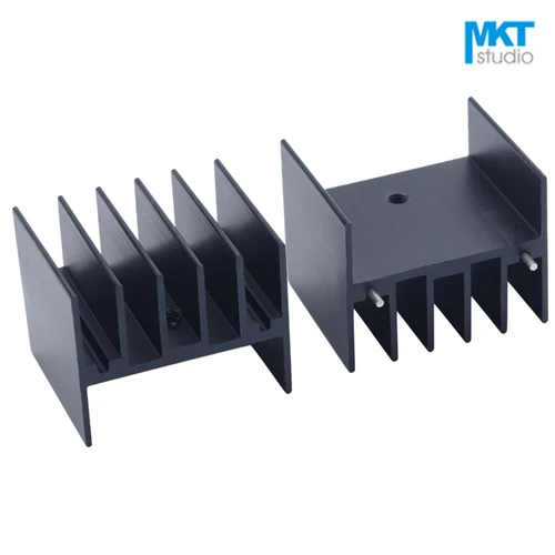 5Pcs Black 30*25*25mm Aluminum Cooling Fin Radiator Heat Sink With Pins For Diode, Transistor, ICs
5Pcs Black 30*25*25mm Aluminum Cooling Fin Radiator Heat Sink With Pins For Diode, Transistor, ICs