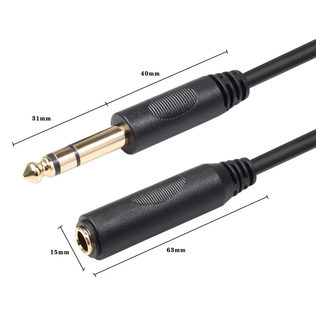 Stereo 6.35mm Male-to-female Extension Cable 3049 1/4 Inch Male-to-female Stereo Extension Cable Headphone Extension Cable
Stereo 6.35mm Male-to-female Extension Cable 3049 1/4 Inch Male-to-female Stereo Extension Cable Headphone Extension Cable