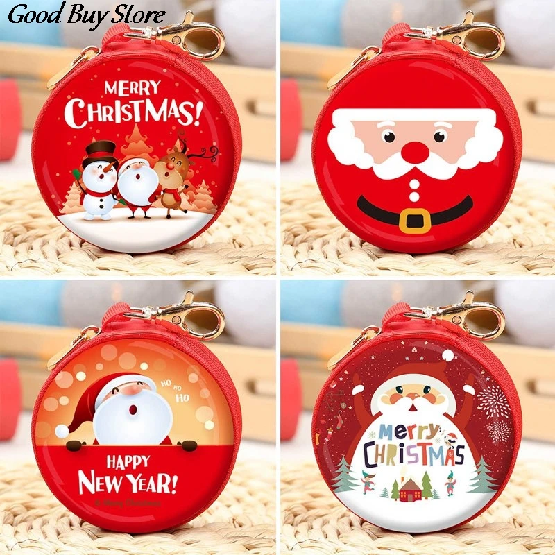 Christmas Storage Bag Children Kids Change Coin Purse Cute Cartoon Print Wallet Santa Claus Print Purses Pocket Round Pouch Bags
Christmas Storage Bag Children Kids Change Coin Purse Cute Cartoon Print Wallet Santa Claus Print Purses Pocket Round Pouch Bags