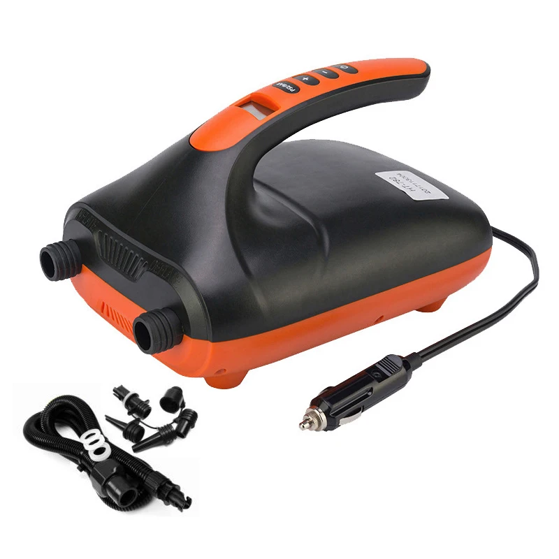 20 PSI Dual Stage Electric Air Pump 12V 110W Intelligent Inflatable Pump for Inflatable Stand Up Paddle Surfing Board
20 PSI Dual Stage Electric Air Pump 12V 110W Intelligent Inflatable Pump for Inflatable Stand Up Paddle Surfing Board