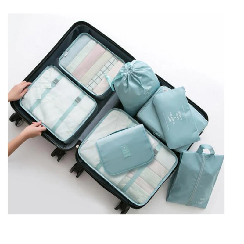 8 pieces Set Travel Organizer Storage Bags Suitcase Packing Set Storage Cases Portable Luggage Organizer Clothes Shoe Tidy Pouch
8 pieces Set Travel Organizer Storage Bags Suitcase Packing Set Storage Cases Portable Luggage Organizer Clothes Shoe Tidy Pouch