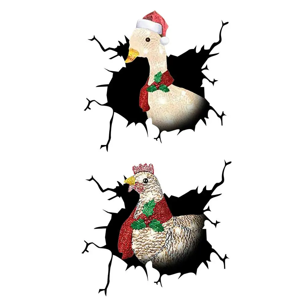 2 PCS Chicken Stickers Reusable Car Decal Vinyl Waterproof Stickers For Car Laptop Motorcycle Bike Skateboard Refrigerato
2 PCS Chicken Stickers Reusable Car Decal Vinyl Waterproof Stickers For Car Laptop Motorcycle Bike Skateboard Refrigerato
