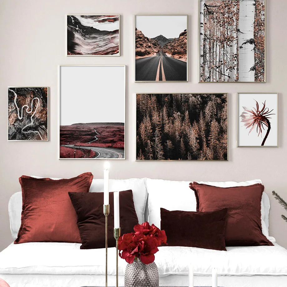 Forest Road Aerial View thicket Flower Wall Art Canvas Painting Nordic Posters And Prints Wall Pictures For Living Room Decor
Forest Road Aerial View thicket Flower Wall Art Canvas Painting Nordic Posters And Prints Wall Pictures For Living Room Decor