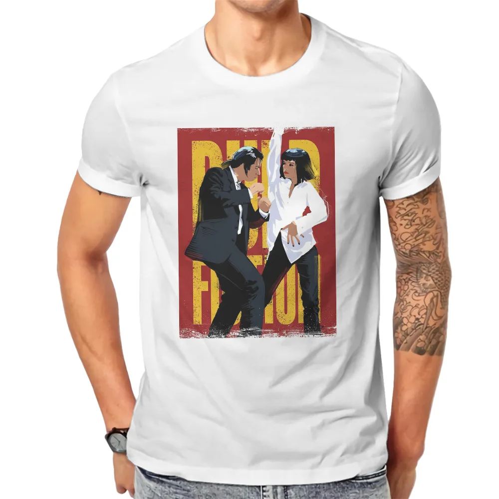 Dance Graphic TShirt Pulp Fiction Black Comedy Crime Film Printing Streetwear Leisure T Shirt Male Short Sleeve Gift Clothes
Dance Graphic TShirt Pulp Fiction Black Comedy Crime Film Printing Streetwear Leisure T Shirt Male Short Sleeve Gift Clothes