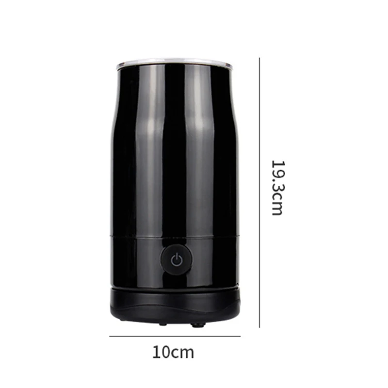 Electric Milk Frother, Automatic Milk Foam Maker, Hot or Cold Milk Steamer with Heating and Stirring Function EU Plug 
Electric Milk Frother, Automatic Milk Foam Maker, Hot or Cold Milk Steamer with Heating and Stirring Function EU Plug