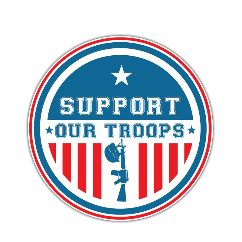 US Army Support Our Troops Car Sticker Motorcycles Bumper Laptop Suv Cover Scratch Decal Auto Exterior Accessories KK13*13cm
US Army Support Our Troops Car Sticker Motorcycles Bumper Laptop Suv Cover Scratch Decal Auto Exterior Accessories KK13*13cm
